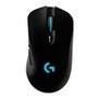 Mouse Gamer Sem Fio Logitech G703 LIGHTSPEED RGB LIGHTSYNC, 6 Botões Programáveis, HERO 25K, Recarregável, Compatível POWERPLAY - 910-005639