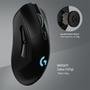 Mouse Gamer Sem Fio Logitech G703 LIGHTSPEED RGB LIGHTSYNC, 6 Botões Programáveis, HERO 25K, Recarregável, Compatível POWERPLAY - 910-005639