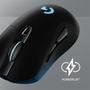 Mouse Gamer Sem Fio Logitech G703 LIGHTSPEED RGB LIGHTSYNC, 6 Botões Programáveis, HERO 25K, Recarregável, Compatível POWERPLAY - 910-005639