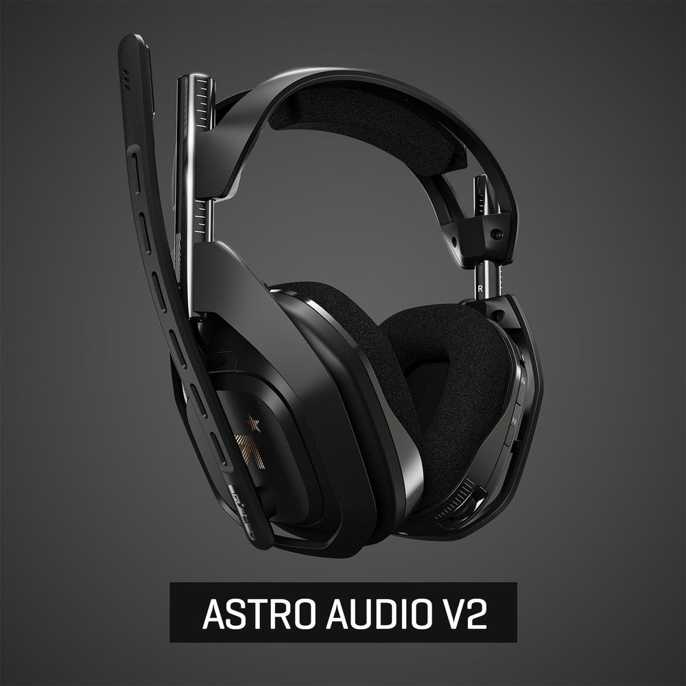 Headset Gamer Sem Fio Astro A50 + Base Station Gen 4 com Áudio Dolby Atmos para Xbox Series, Xbox One, PC, Mac - Preto - 939-001681