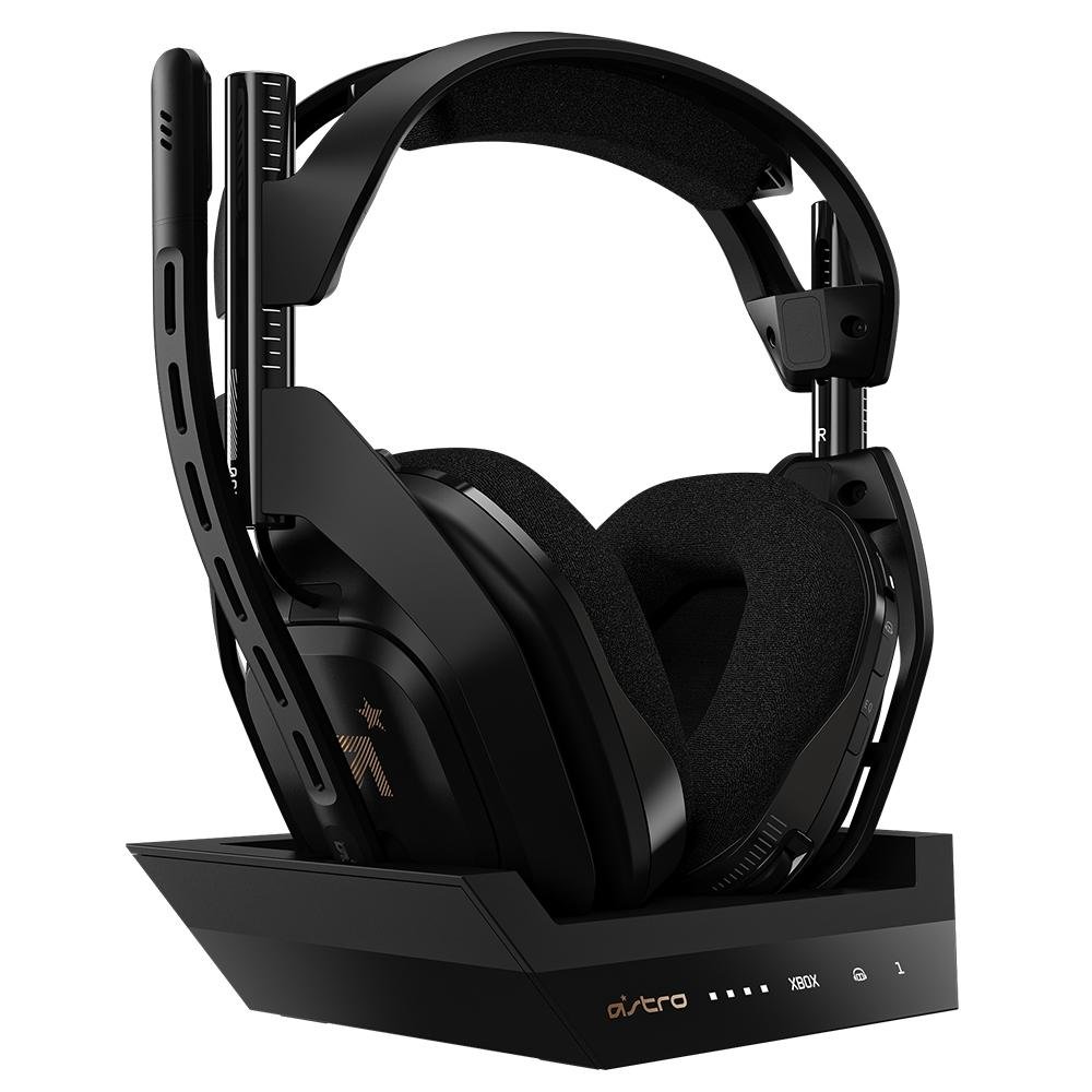 Headset Sem Fio ASTRO Gaming A50 + Base Station Gen 4 com Áudio Dolby
