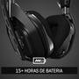 Headset Gamer Sem Fio Astro A50 + Base Station Gen 4 com Áudio Dolby para PS4, PC, Mac - Preto/Prata - 939-001674