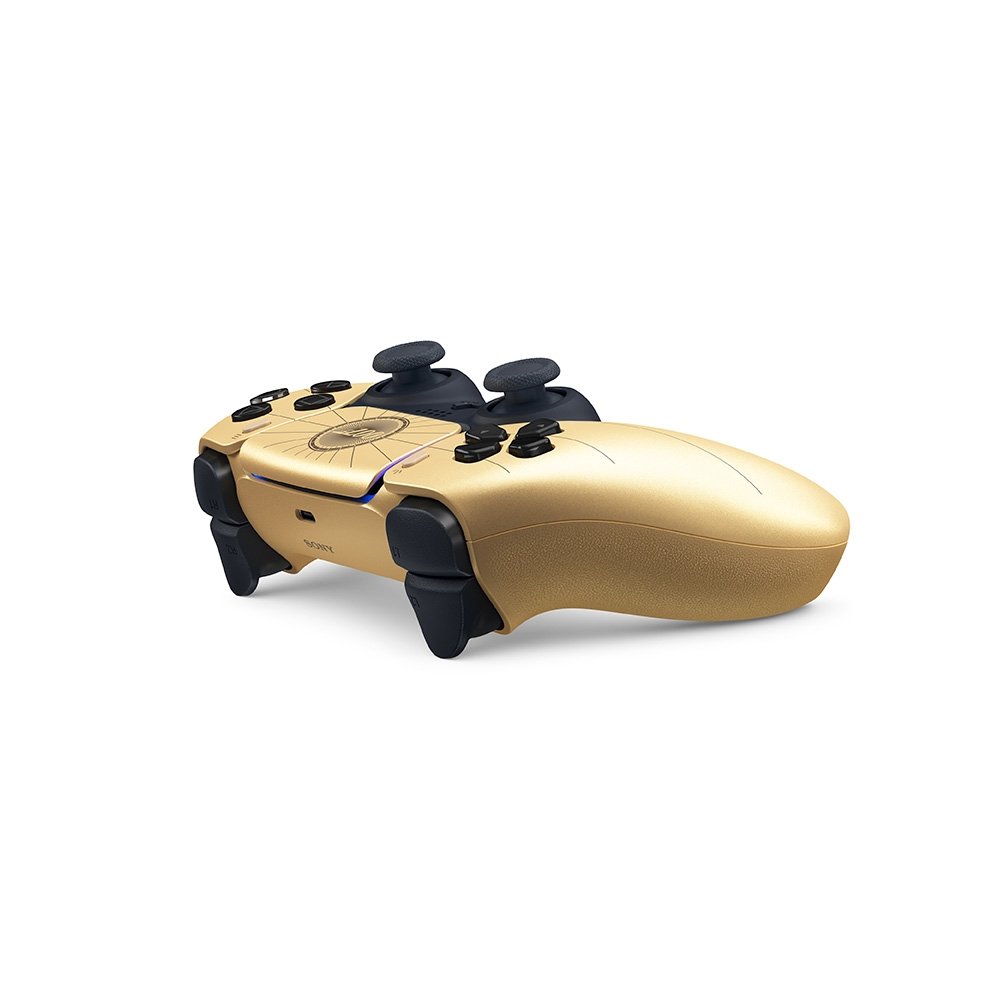 Imagem 2 de 6 do produto Controle Sem Fio Sony DualSense, Edição Limitada 007 First Light, PlayStation 5, Bluetooth, com Feedback Háptico, Preto e Dourado - 1000052026