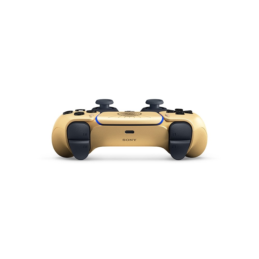 Imagem 4 de 6 do produto Controle Sem Fio Sony DualSense, Edição Limitada 007 First Light, PlayStation 5, Bluetooth, com Feedback Háptico, Preto e Dourado - 1000052026