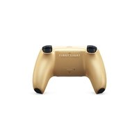 Controle Sem Fio Sony DualSense, Edição Limitada 007 First Light, PlayStation 5, Bluetooth, com Feedback Háptico, Branco e Dourado - 1000052026