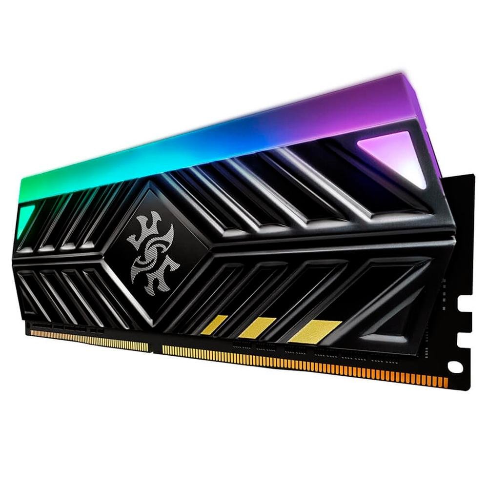 Memória XPG Spectrix D41 TUF RGB, 8GB, 3000MHz, DDR4, CL16, Preto
