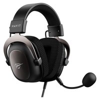Headset Gamer Havit, Drivers 53mm,  Microfone Plugável, 3.5mm, PC, PS4, XBOX ONE, Preto - HV-H2002D