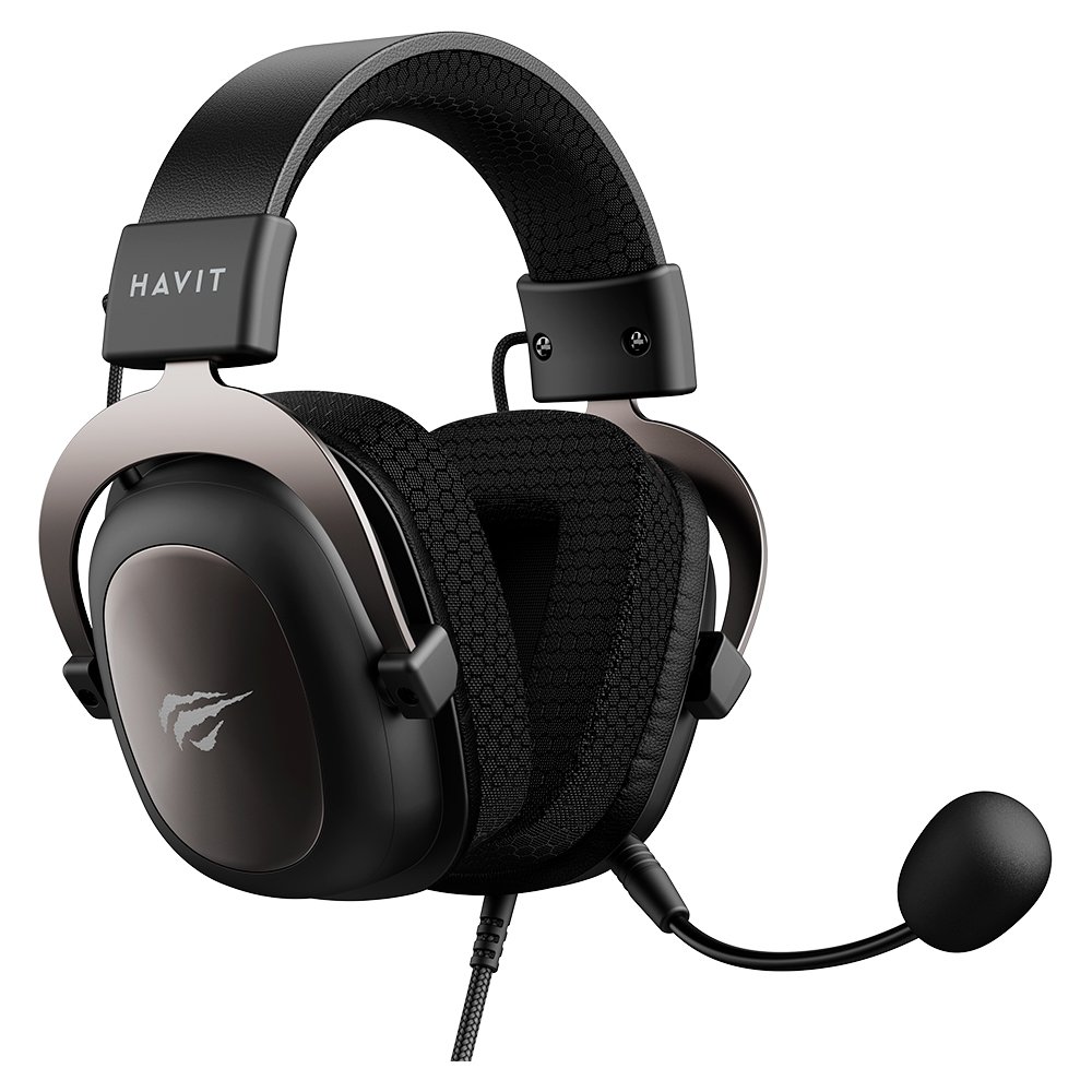 Headset Gamer Havit, Drivers 53mm, Microfone Plugável, 3.5mm, PC, PS4, ( Balão.info) ONE, Preto - HV( Balão.info - foto 2