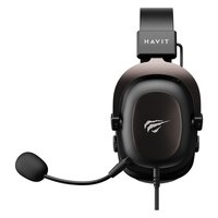 Headset Gamer Havit, Drivers 53mm,  Microfone Plugável, 3.5mm, PC, PS4, XBOX ONE, Preto - HV-H2002D