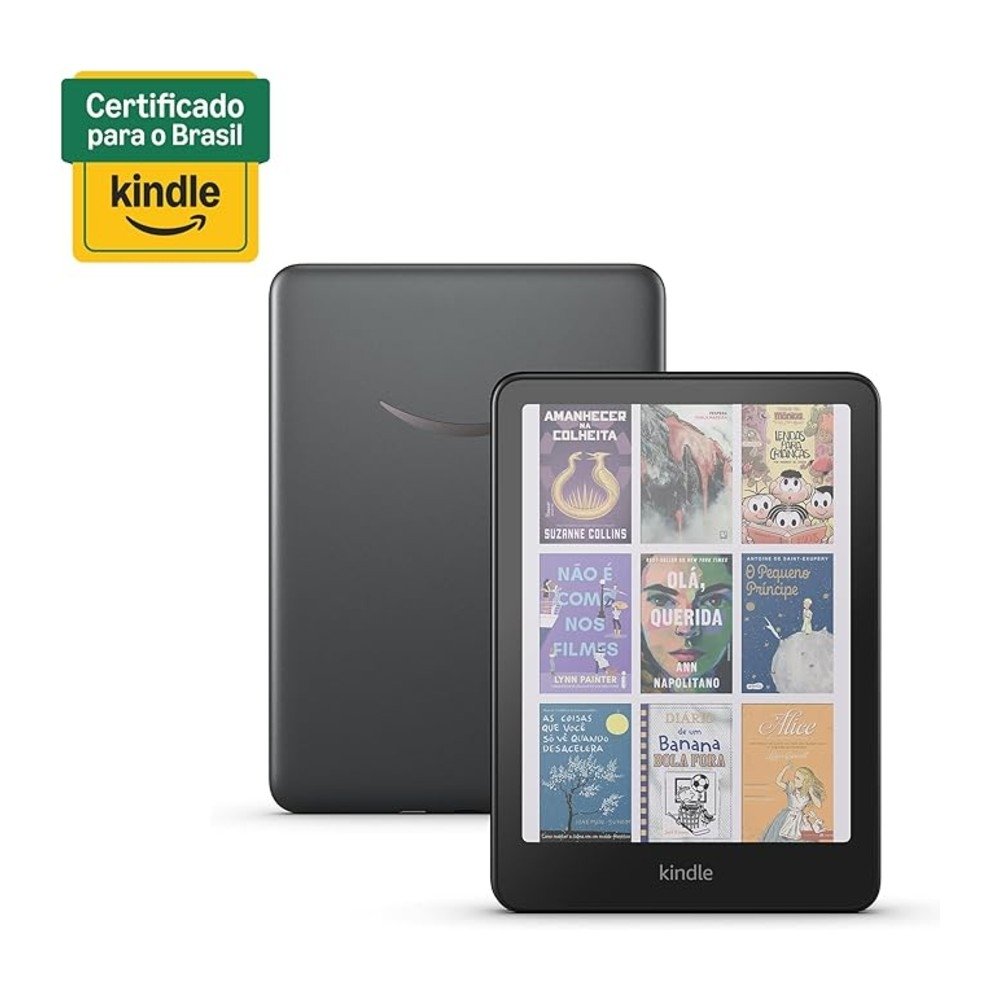 Kindle Amazon Colorsoft Signature Edition, 7, 32GB, Wi-Fi, Tela Colorida, Carregamento Sem Fio, Preto - view 2