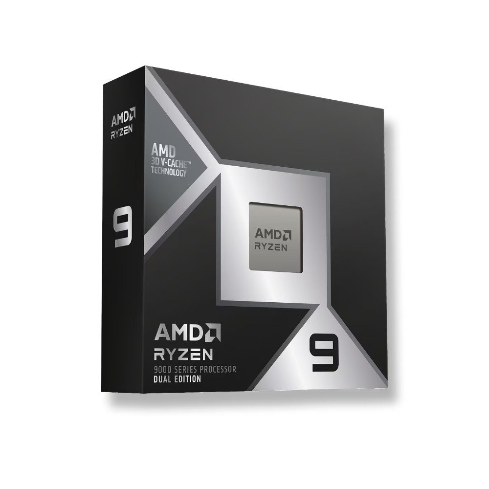 Processador AMD Ryzen 9 9950X3D2, 4.3GHz (5.7GHz Max Turbo), Cache 144MB, 16 Núcleos, 32 Threads, AM5, Com Vídeo Integrado - 100-100001978WOF