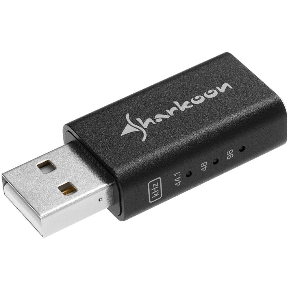 Placa de Som Externa Sharkoon, Gaming DAC Pro S, USB Placa de Som Externa Sharkoon, Gaming DAC Pro S, USB