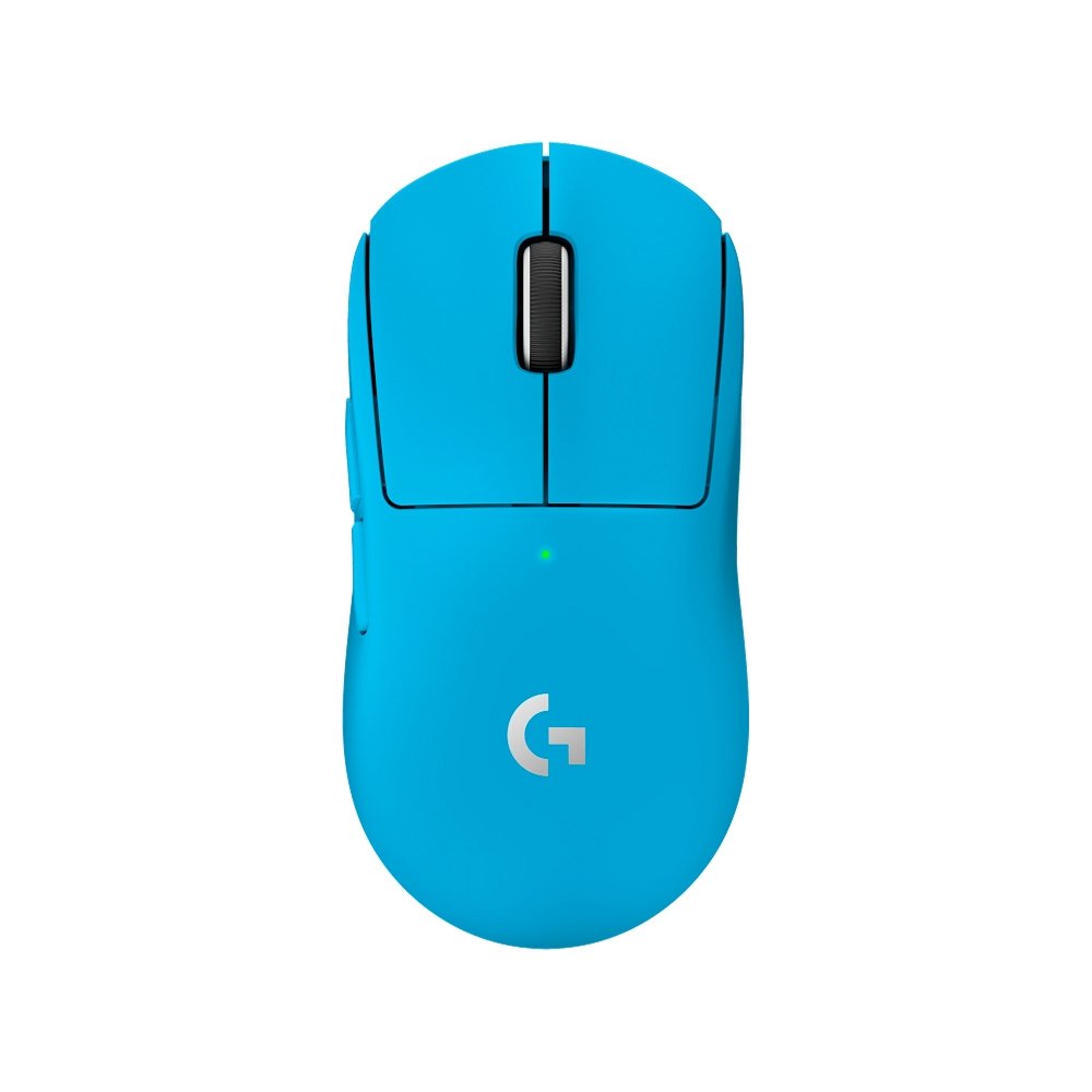 Mouse Gamer Sem Fio Logitech G PRO X SUPERLIGHT 2 com 5 Botões, 60g, Sensor 44K DPI, Taxa de Resposta de 8 kHz, PC/Mac, Ciano - 910-007693 - view 8