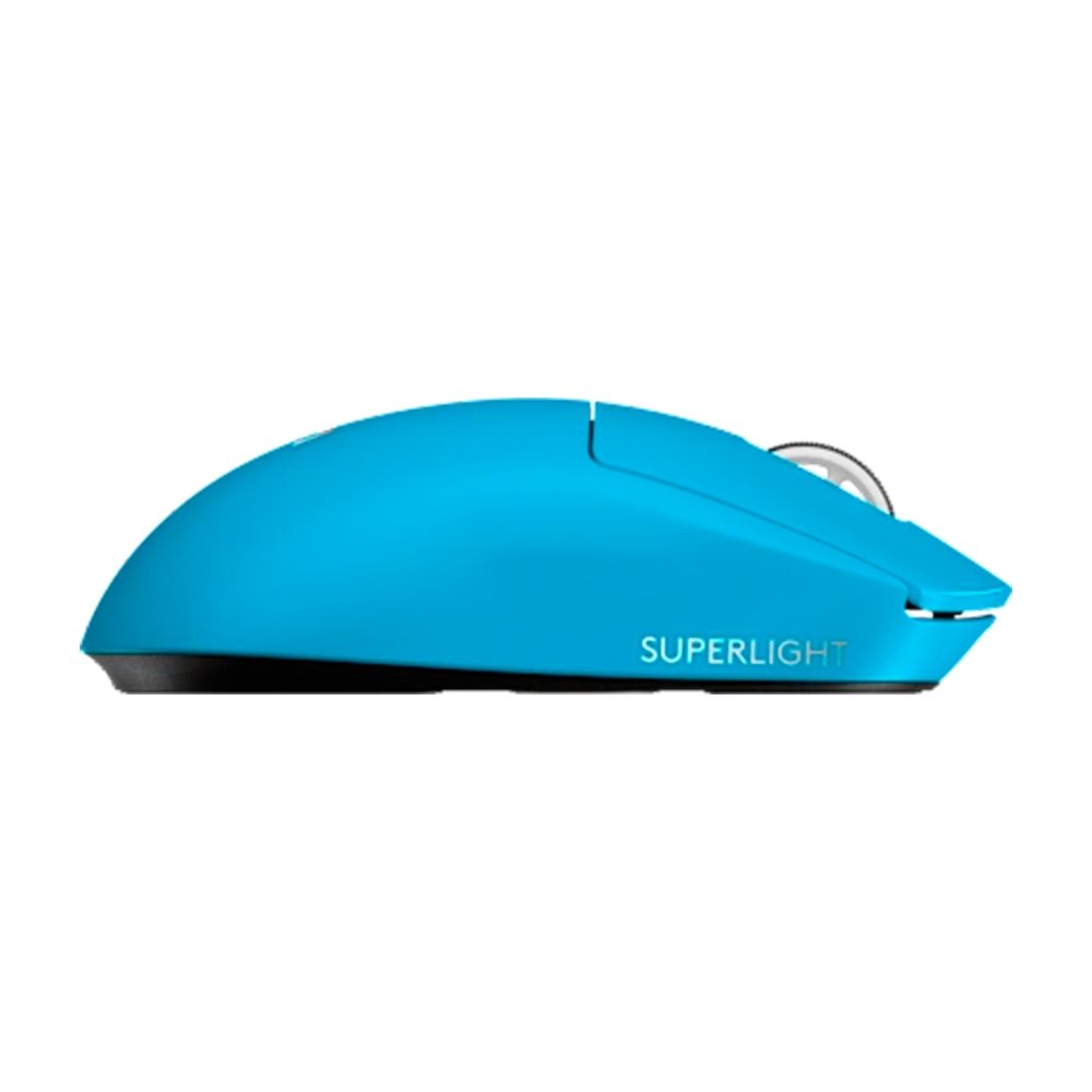 Mouse Gamer Sem Fio Logitech G PRO X SUPERLIGHT 2 com 5 Botões, 60g, Sensor 44K DPI, Taxa de Resposta de 8 kHz, PC/Mac, Ciano - 910-007693 - view 10