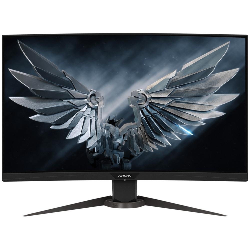 好きさんAORUS CV27F 27インチ湾曲型モニター　165Hz Monitor Gamer Gigabyte Aorus LED 27´ Widescreen, Curvo, Full
