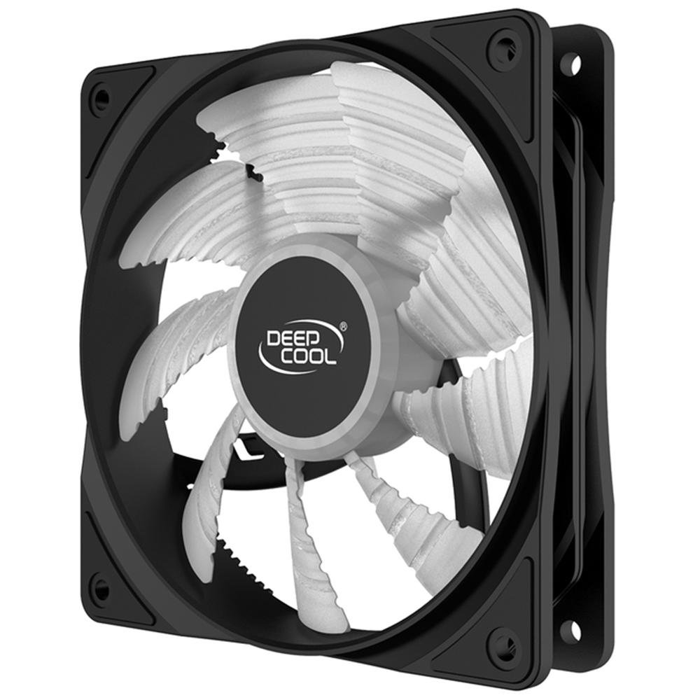 Cooler Fan Deepcool RF120B, 120mm, LED Azul, Preto - DP-FLED-RF120-BL Cooler Fan Deepcool RF120B, 120mm, LED Azul, Preto - DP-FLED-RF120-BL