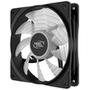 Cooler Fan Deepcool RF120B, 120mm, LED Azul, Preto - DP-FLED-RF120-BL