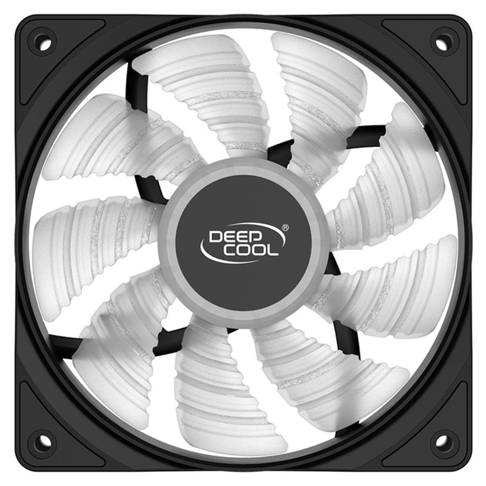 Cooler Fan Deepcool RF120B, 120mm, LED Azul, Preto - DP-FLED-RF120-BL Cooler Fan Deepcool RF120B, 120mm, LED Azul, Preto - DP-FLED-RF120-BL