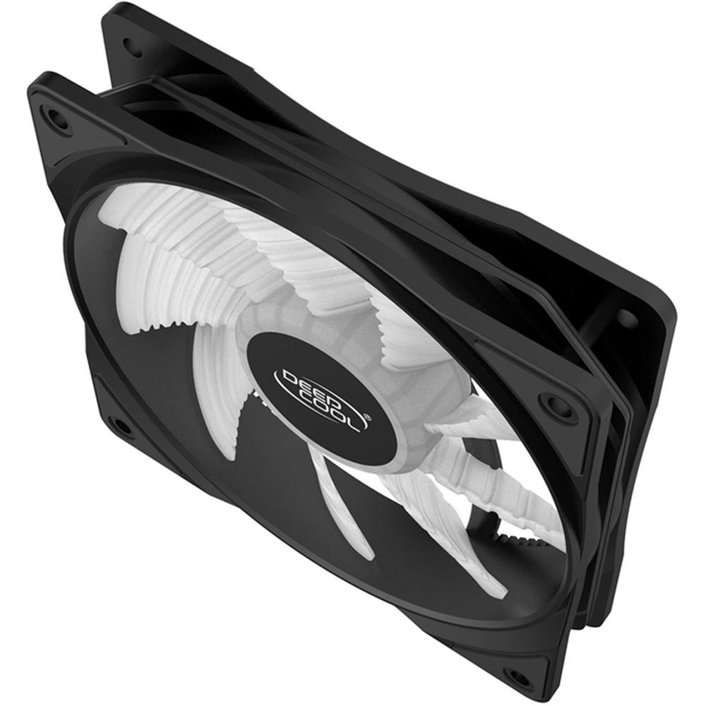 Imagem 4 de 5 do produto Cooler Fan Deepcool RF120R, 120mm, LED Vermelho, Preto - DP-FLED-RF120-RD