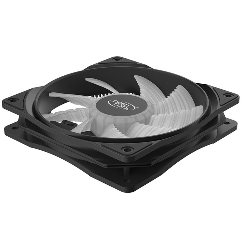 Imagem 5 de 5 do produto Cooler Fan Deepcool RF120R, 120mm, LED Vermelho, Preto - DP-FLED-RF120-RD