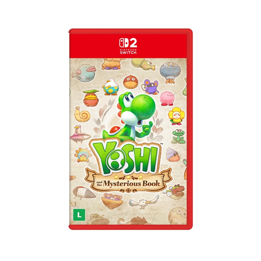 Jogo Yoshi And The Mysterious Book, Nintendo Switch 2 Edition - NSCA10000025FGR