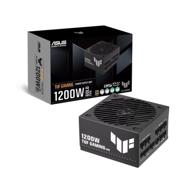 Fonte ASUS TUF Gaming EVO, 1200W, 80 Plus Gold, Modular, PFC Ativo, Preto - 90YE00SD-B0BA00