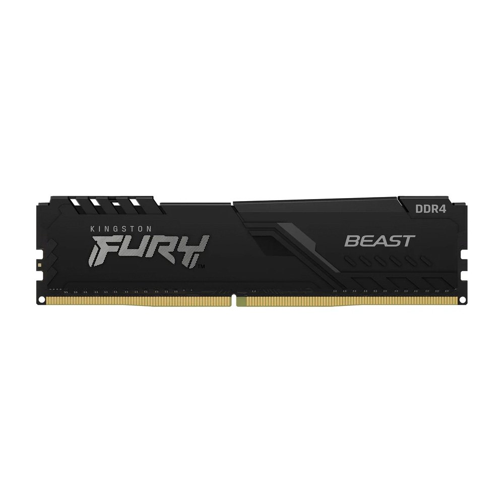 Memoria RAM Kingston Fury  Beast, 16GB, 3200MT/s, DDR4, CL16, DIMM,  Preto - KF432C16BB/16