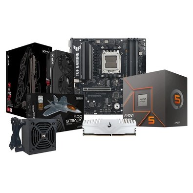 Kit Upgrade Ryzen 5 8500G | RX 9060 XT | KaBuM!