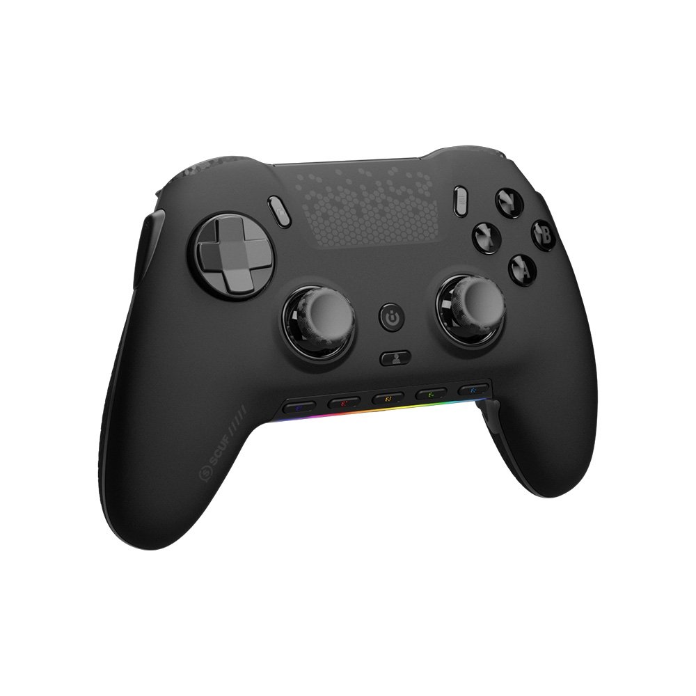 Controle Sem Fio SCUF Envision, 5 Teclas G Remapeáveis, RGB, Baixa Latência, Preto - 601-178-03-001-D2C Controle Sem Fio SCUF Envision, 5 Teclas G Remapeáveis, RGB, Baixa Latência, Preto - 601-178-03-001-D2C