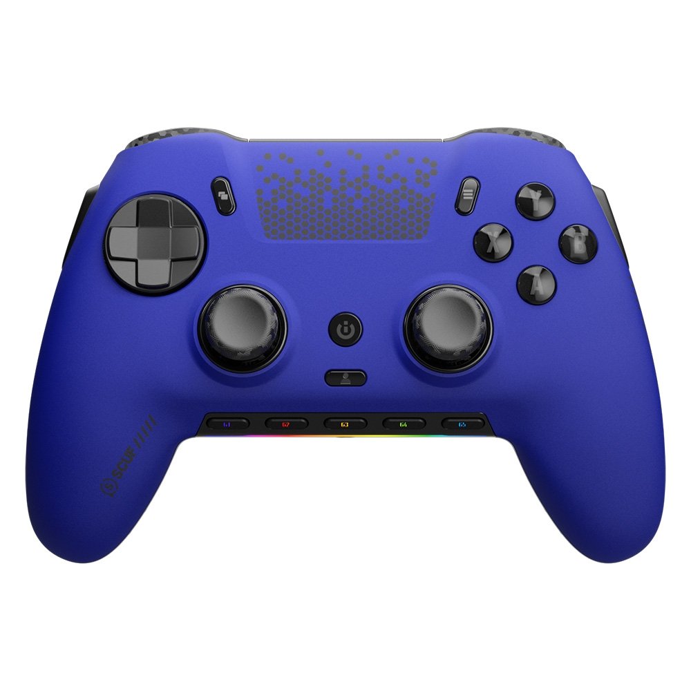 Controle Sem Fio SCUF Envision, 5 Teclas G Remapeáveis, RGB, Baixa Latência, Azul - 601-178-03-002-D2C