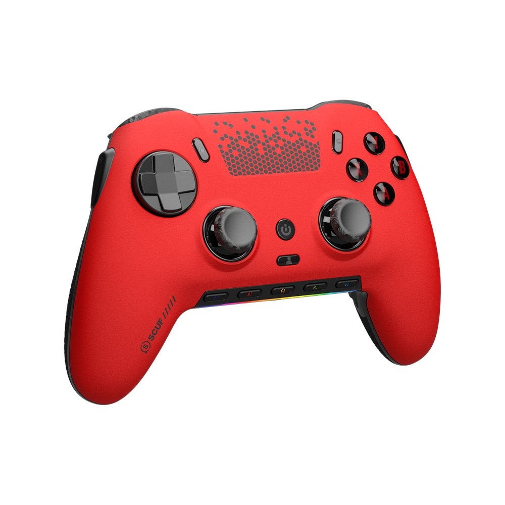 Controle Sem Fio SCUF Envision, 5 Teclas G Remapeáveis, RGB, Baixa Latência, Vermelho - 601-178-03-009-D2C - view 2