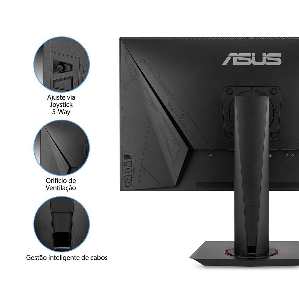 Monitor Gamer Asus 27´, DP, 165Hz 0.5ms | KaBuM! Monitor Gamer Asus 27´, DP, 165Hz 0.5ms | KaBuM!