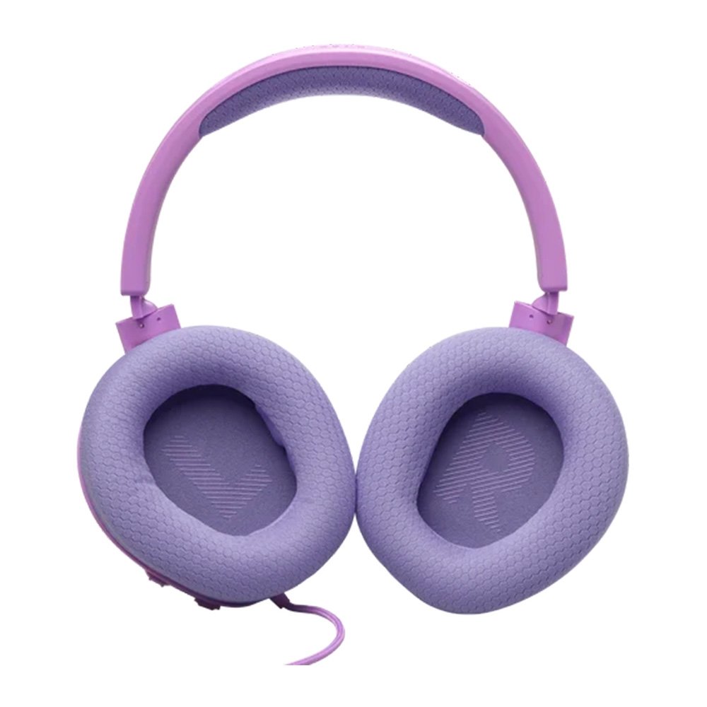 Imagem 8 de 9 do produto Headset Gamer JBL Quantum 100M2, Microfone Removível, PC PS5 Xbox Switch, Roxo - JBLQTUM100M2PUR