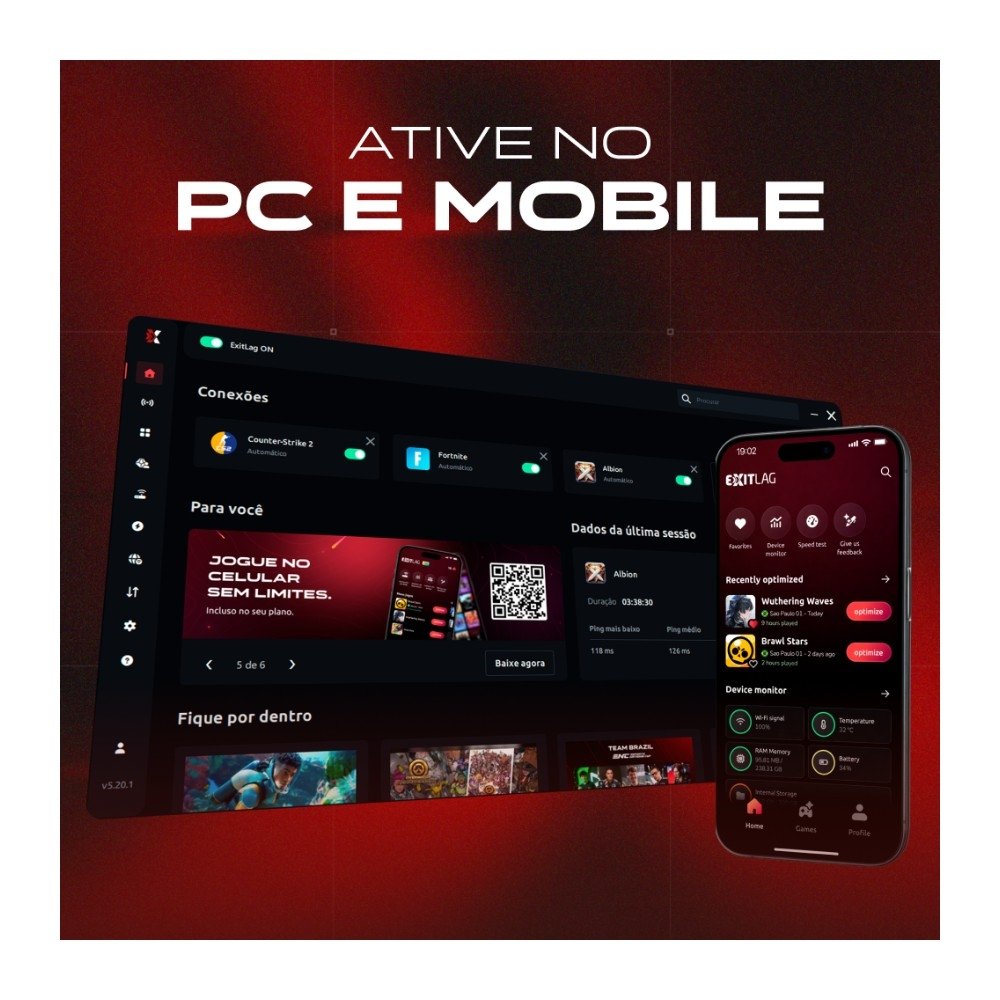 ExitLag 1 Mês