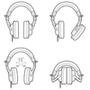 Fone de Ouvido Audio-Technica ATH-M30X, P2 - 10750003