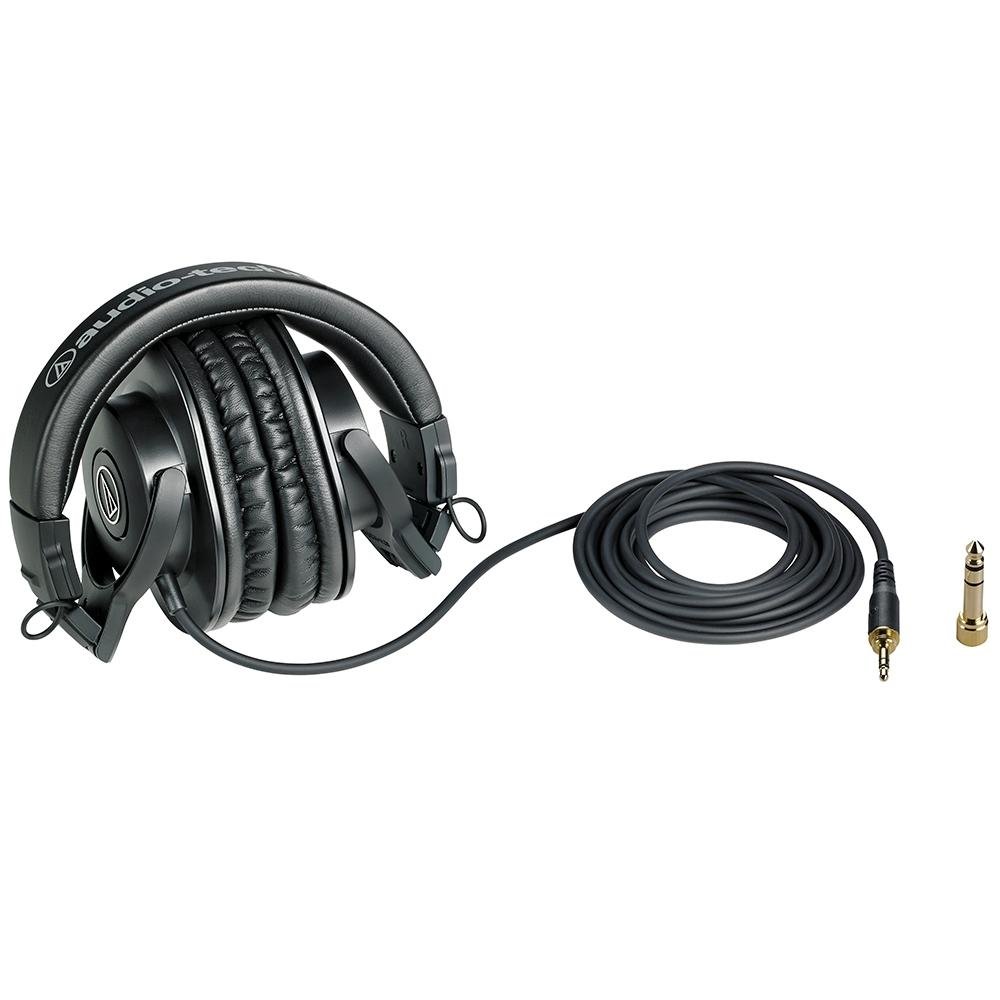 Fone de Ouvido Audio-Technica ATH-M30X, P2 - 10750003 Fone de Ouvido Audio-Technica ATH-M30X, P2 - 10750003