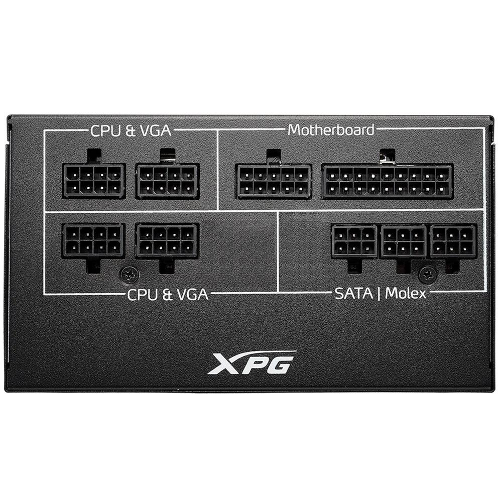 Fonte XPG Core Reactor, 650W, 80 Plus Gold, Modular, PFC Ativo, Com Cabo, Preto Fonte XPG Core Reactor, 650W, 80 Plus Gold, Modular, PFC Ativo, Com Cabo, Preto