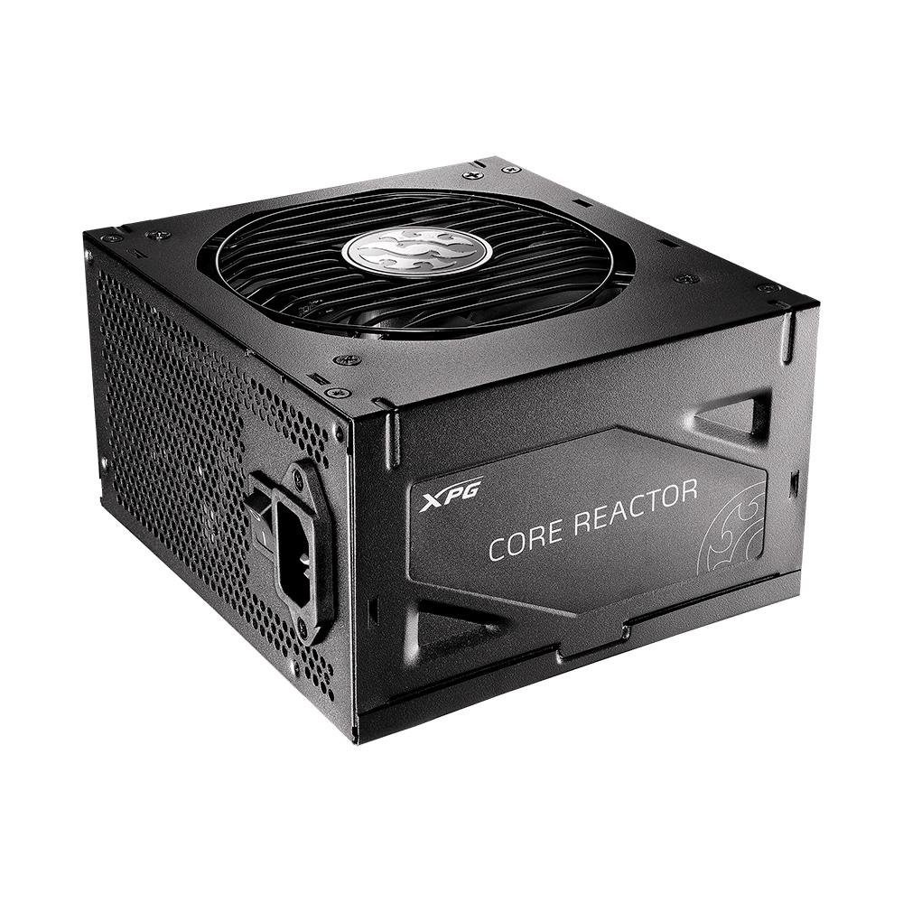 Fonte XPG Core Reactor, 650W, 80 Plus Gold, Modular, PFC Ativo, Com Cabo, Preto Fonte XPG Core Reactor, 650W, 80 Plus Gold, Modular, PFC Ativo, Com Cabo, Preto