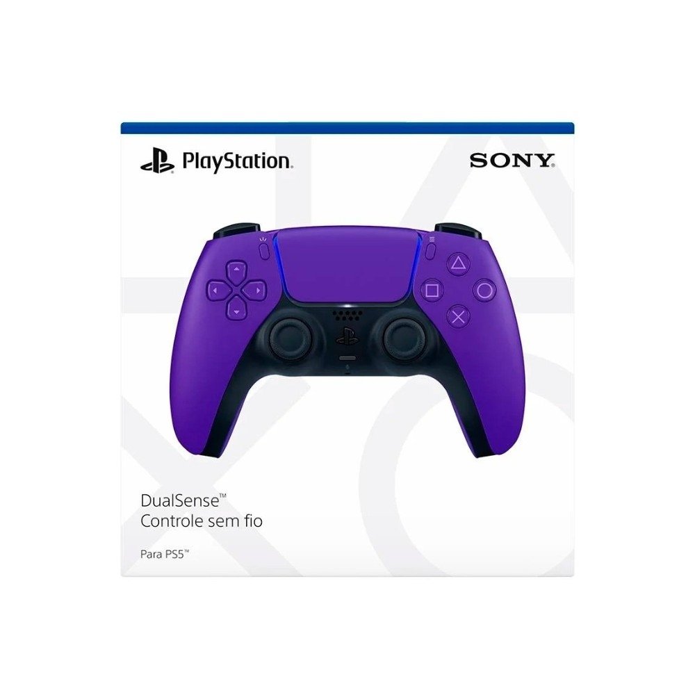 Controle Sem Fio Sony DualSense, PlayStation 5, Bluetooth, Galactic Purple - CFI-ZCT1W - view 4