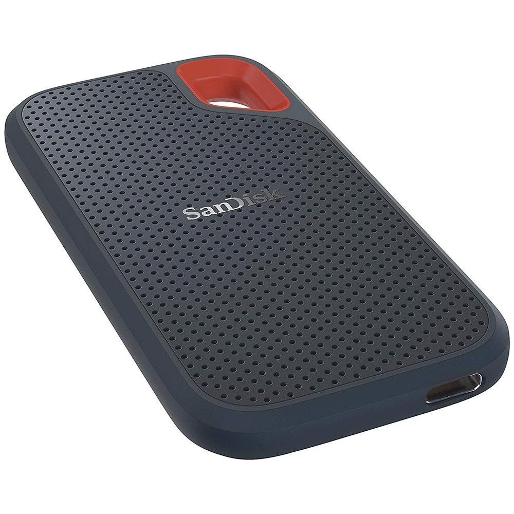 SSD Externo Portátil Sandisk, 500GB, Leitura 550MB/s, Preto - SDSSDE60-500G-G25 SSD Externo Portátil Sandisk, 500GB, Leitura 550MB/s, Preto - SDSSDE60-500G-G25