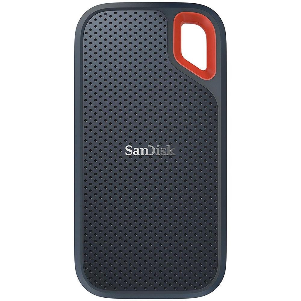 SSD Externo Portátil Sandisk, 500GB, Leitura 550MB/s, Preto - SDSSDE60-500G-G25 SSD Externo Portátil Sandisk, 500GB, Leitura 550MB/s, Preto - SDSSDE60-500G-G25