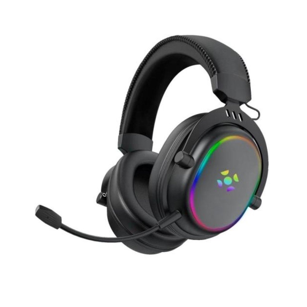 Headset Gamer Sem Fio Fortrek Win Air, Driver 50mm, 2.4GHz, Bluetooth, P3, PC, PS4, PS5, Xbox Series, Switch, Mobile, Preto - 86951
