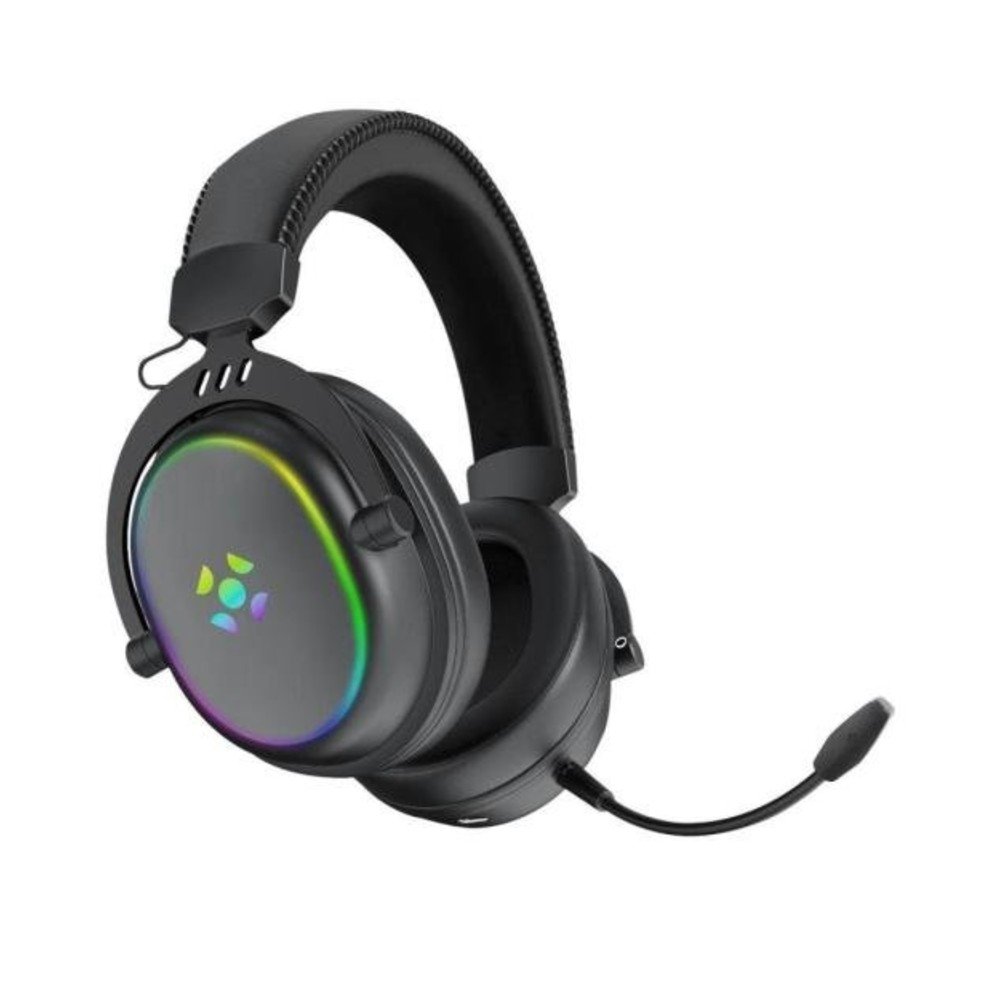 Headset Gamer Sem Fio Fortrek Win Air, Driver 50mm, 2.4GHz, Bluetooth, P3, PC, PS4, PS5, ( Balão.info), Switch, Mobile, Preto - ( Balão.info - foto 2