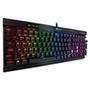 Teclado Mecânico Gamer Corsair K70 MK.2 Rapidfire, RGB, Switch Cherry MX Low Profile Speed, ABNT2 - CH-9109018-BR