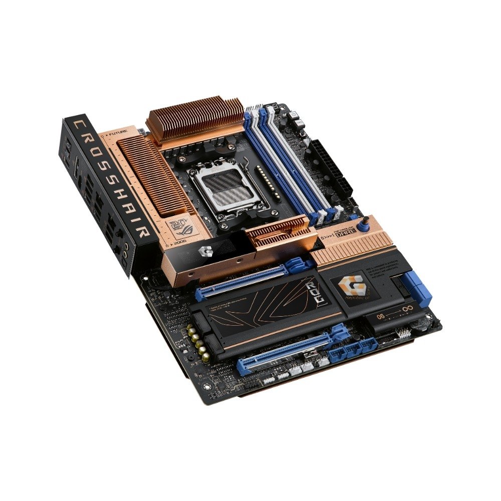 Placa-Mãe ASUS ROG Crosshair 2006 X870E , AMD AM5, ATX, DDR5, Wi-Fi 7, Bluetooth 5.4, Preto - 90MB1PP0-M0EAY0 Placa-Mãe ASUS ROG Crosshair 2006 X870E , AMD AM5, ATX, DDR5, Wi-Fi 7, Bluetooth 5.4, Preto - 90MB1PP0-M0EAY0