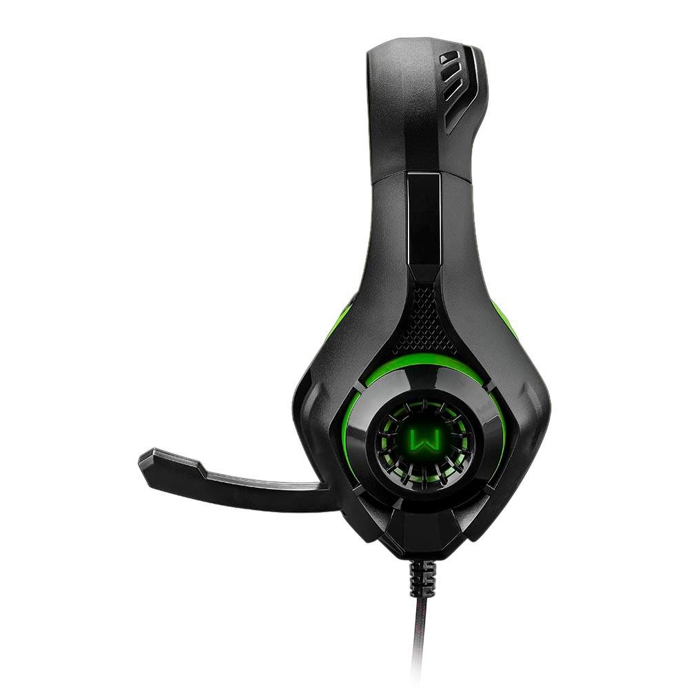 Headset Gamer Warrior Rama, LED Verde - PH299 Headset Gamer Warrior Rama, LED Verde - PH299