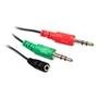 Headset Gamer Warrior Rama, LED Verde - PH299