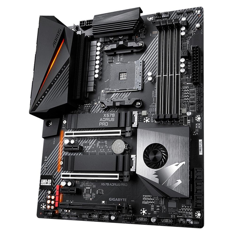 Placa Mãe Gigabyte Aorus X570 Aorus Pro, AM4, ATX, DDR4 | KaBuM!