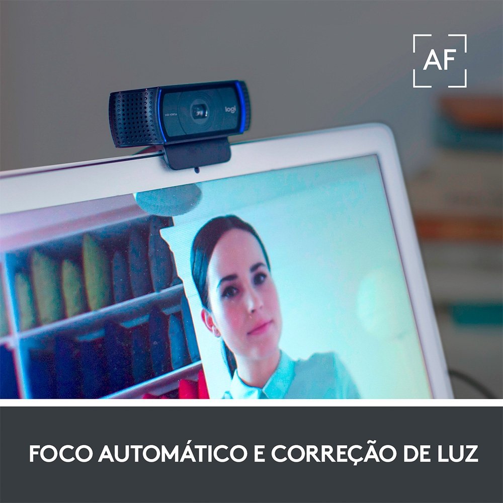 Webcam Full HD ( Balão.info) C920s com Microfone Embutido, Proteção de Privacidade, Widescreen 1080p, Compatível ( Balão.info) Capture - 960-( Balão.info - view 5