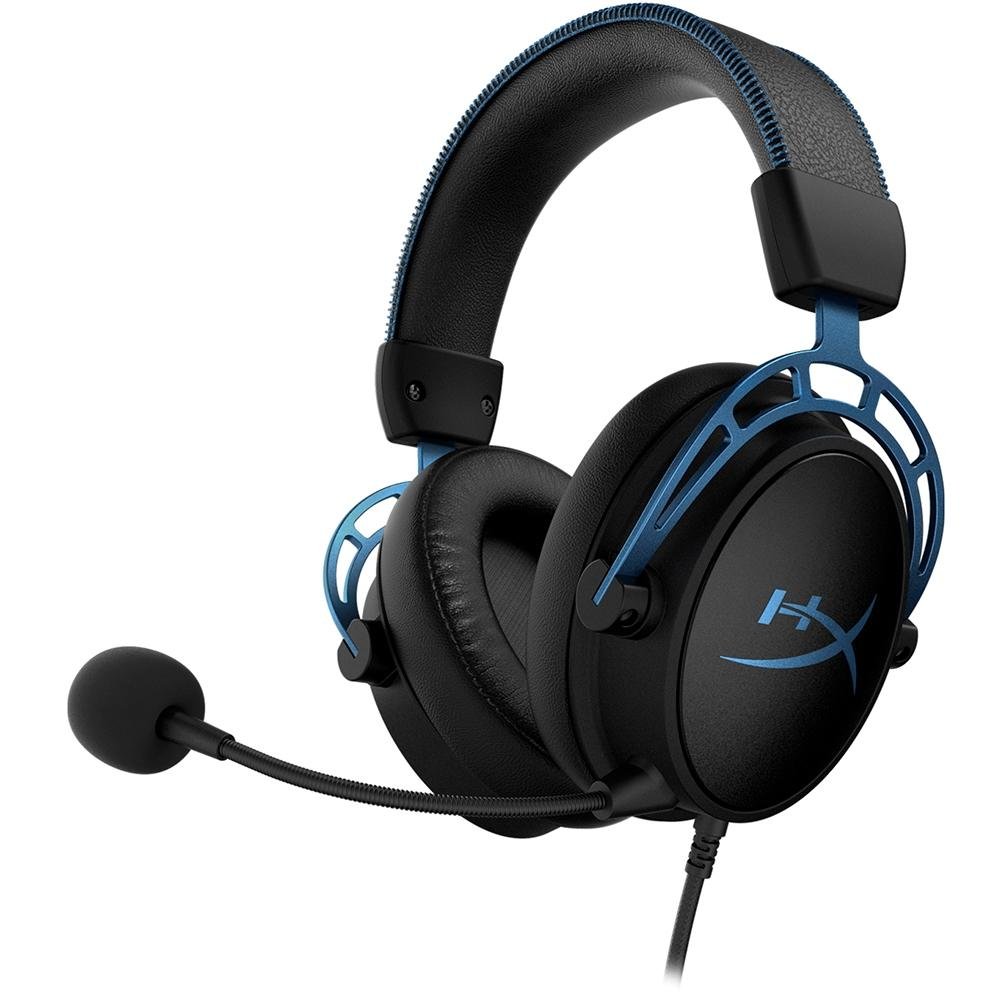 Headset Gamer HyperX Cloud Alpha S Azul, Som Surround 7.1, Drivers 50mm, USB e P3 - 4P5L3AA